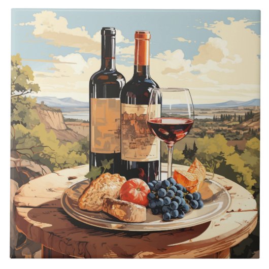 Wijn Lover Tegeltje (Voorkant)