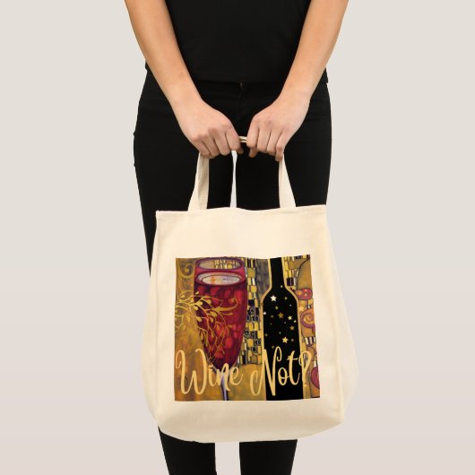 Wijn Lover Tote Bag (Voorkant (product))