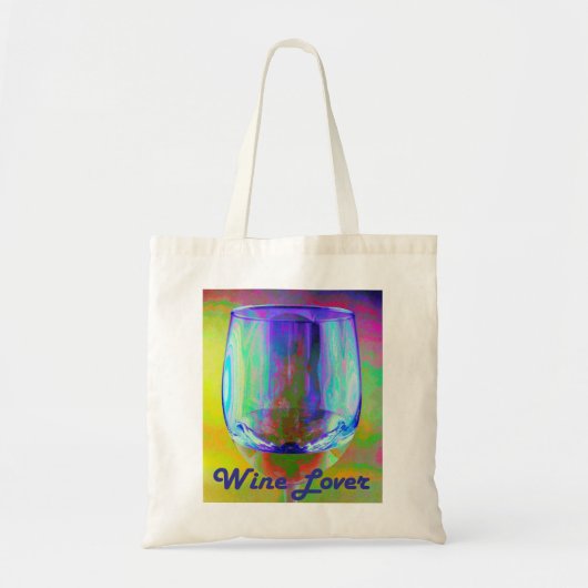 Wijn Lover Tote Bag (Voorkant)