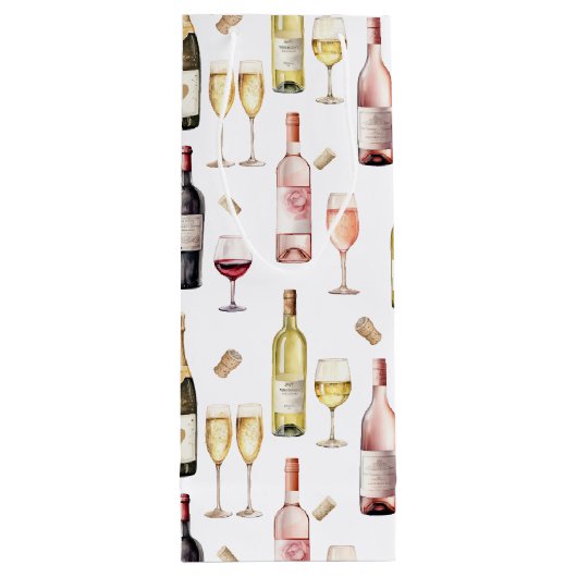 Wijn Lover Wijn Cadeautas (Achterkant)