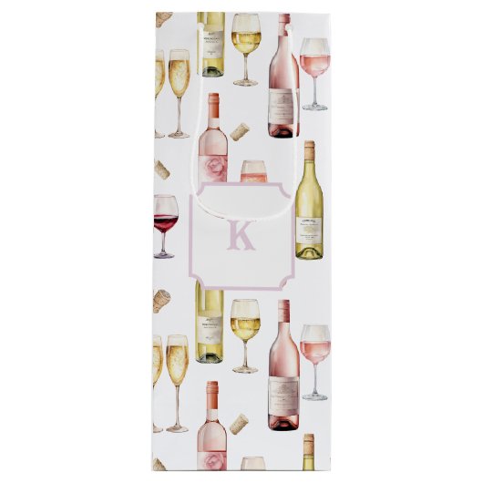 Wijn Lover Wijn Cadeautas (Voorkant)