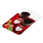 Wijn Lovers magnet Magneet (Linkerzijde)