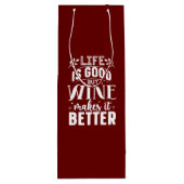 Wijn maakt het beter cadeautas (Achterkant)