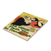 Wijn maakt je knap tegeltje (Zijkant)