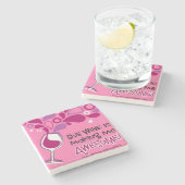 Wijn maakt me Geweldige Onderzetters (Zijkant)