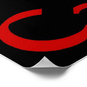 Wijn Maid Cabernet Poster (Hoek)