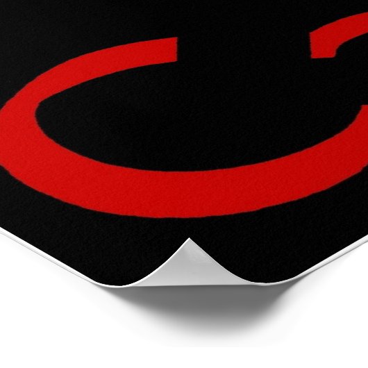 Wijn Maid Cabernet Poster (Hoek)