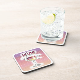 WIJN, MEER WIJN, NOG MEER WIJN DRANKJES ONDERZETTER