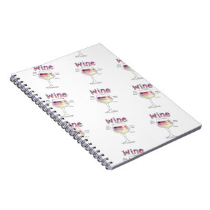 WIJN, MEER WIJN, NOG MEER WIJN NOTITIEBOEK
