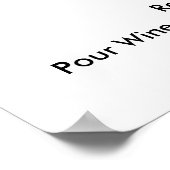 WIJN, MEER WIJN, ZELFS MEER WIJN 18 x 24 inch Poster (Hoek)