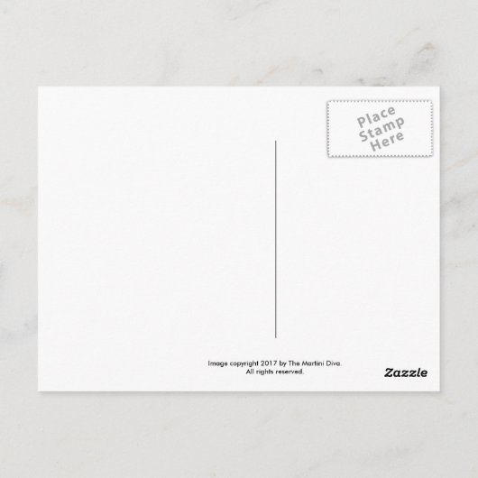 WIJN, MEER WIJN, ZELFS MEER WIJN BRIEFKAART (Achterkant)