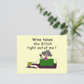 Wijn Mellows me Briefkaart (Staand voorkant)