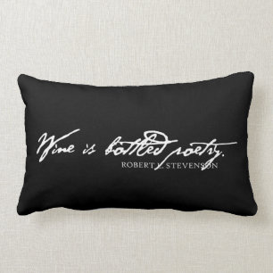 Wijn met botteling kussen