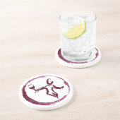 Wijn met Onderzetter (Zijkant)