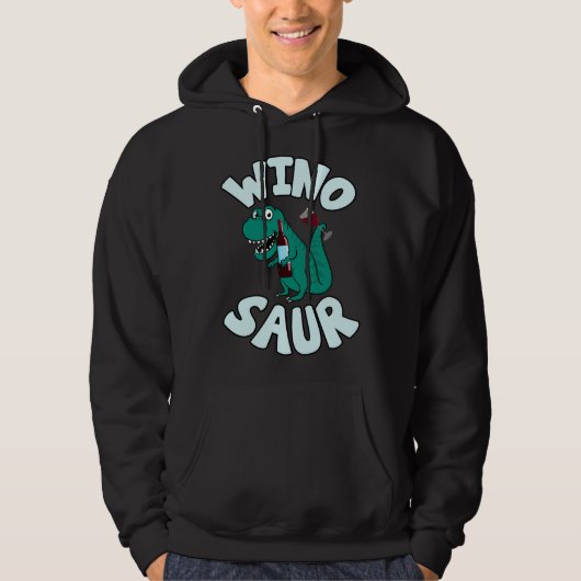 Wijn met wijnbereiding gemonteerd hoodie (Voorkant)