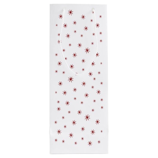 Wijn moet weten Grappig citaat met kat Wijn Cadeautas (Achterkant)