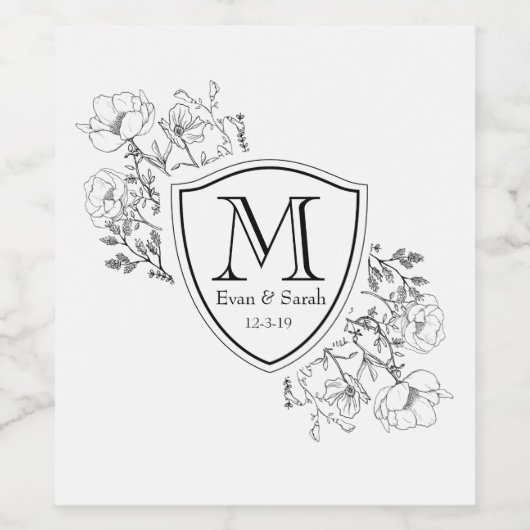  Wijn & Mousserende Wijn Label Wijn Etiket (Enkel label)