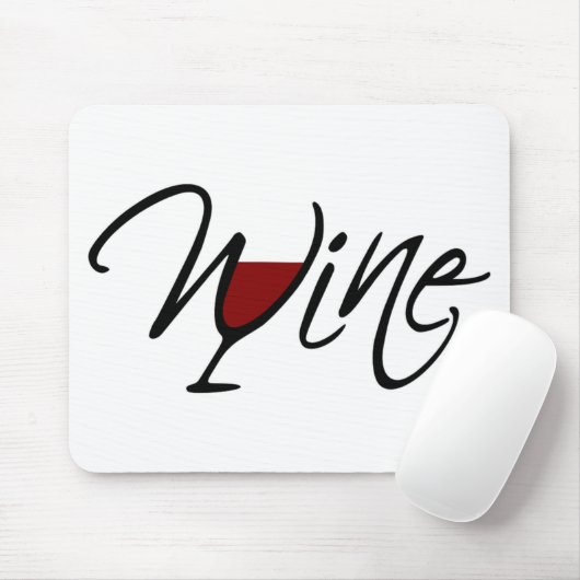 WIJN MUISMAT (Met muis)