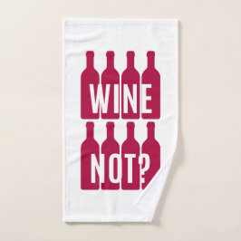 Wijn niet bad handdoek
