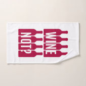 Wijn niet bad handdoek (Handdoek)