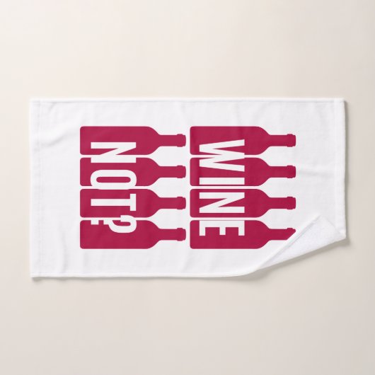 Wijn niet bad handdoek (Handdoek)