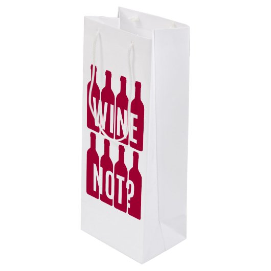 Wijn niet cadeautas (Voorkant Gekanteld)