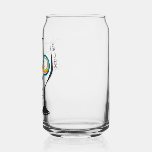 Wijn niet? Drink glas (Links)