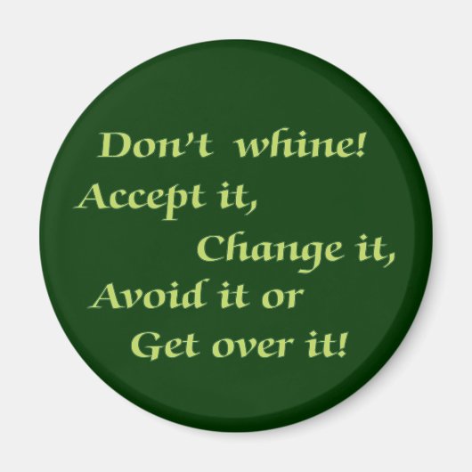 Wijn niet magneet (Voorkant)