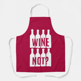 Wijn niet schort