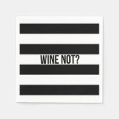 Wijn niet? Servetten (Voorkant)