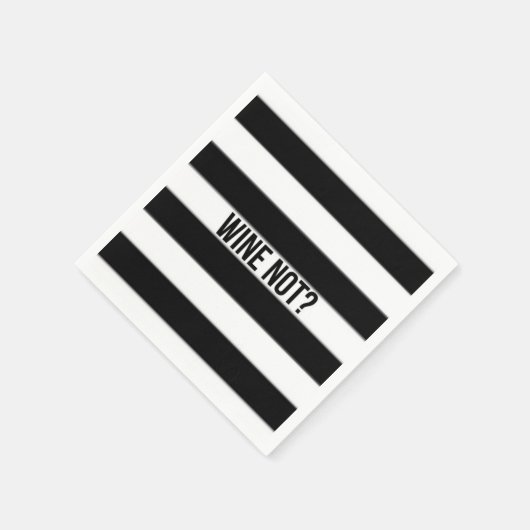 Wijn niet? Servetten (Hoek)