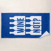 Wijn niet strandlaken (Voorkant)