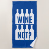 Wijn niet strandlaken (Voorkant)