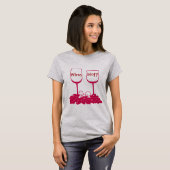 Wijn niet? T-shirt (Voorkant volledig)