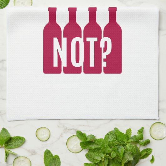 Wijn niet theedoek (Gevouwen)