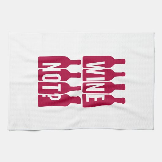 Wijn niet theedoek (Horizontaal)