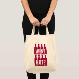 Wijn niet tote bag