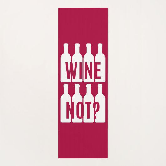 Wijn niet yogamat (Achterkant)