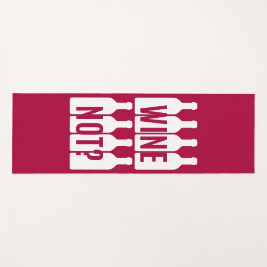 Wijn niet yogamat (Voorkant (horizontaal))