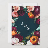 Wijn Niets Gewoons Gewoon Liefde Elopement Uitnodi Save The Date (Achterkant)