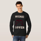 Wijn nr. 1 t-shirt (Voorkant volledig)