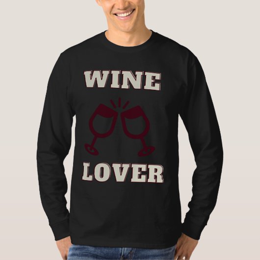 Wijn nr. 1 t-shirt (Voorkant)