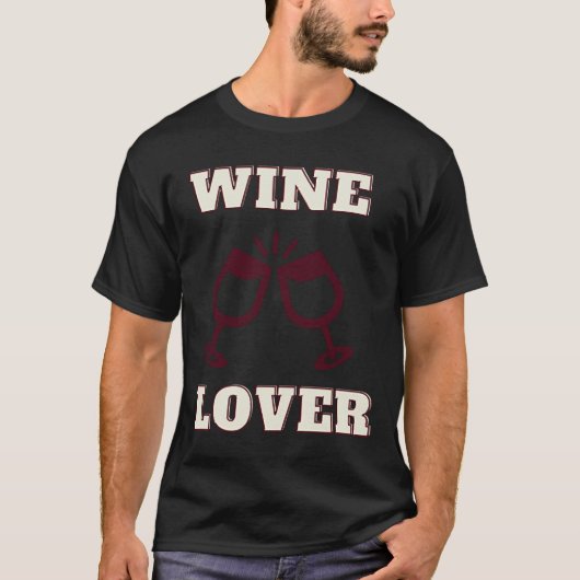 Wijn nr. 1 t-shirt (Voorkant)