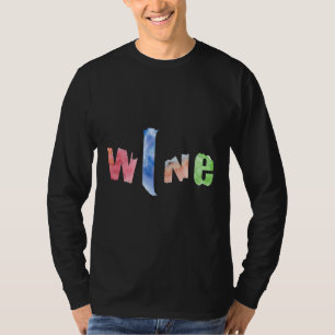 Wijn O klok Ergens 42 T-shirt