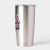 Wijn om uur geïsoleerde drinkbeker (Links)