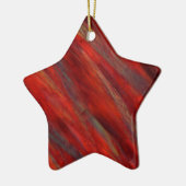 Wijn onder de microscoop - Cabernet Sauvignon Keramisch Ornament (Links)