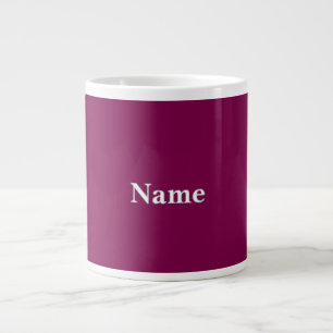 Wijn personaliseren grote koffiekop