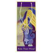 Wijn-Pony-cadeautas - Ride en wijn dan! Wijn Cadeautas (Achterkant)