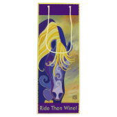 Wijn-Pony-cadeautas - Ride en wijn dan! Wijn Cadeautas (Voorkant)