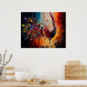 WIJN POSTER (Keuken)